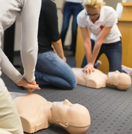 first aid - doing CPR