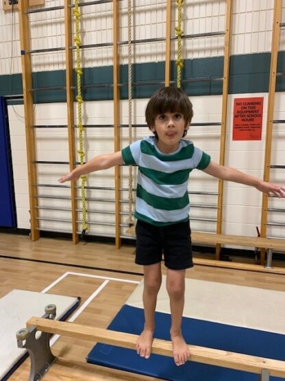 LIMITED SPOTS LEFT! Introduction to Basic GymTASTICS (ages 7 - 8 years) - Mondays, May 5 - June 23, 2025 (No classes May 19 and June 8) - Angus McKay School