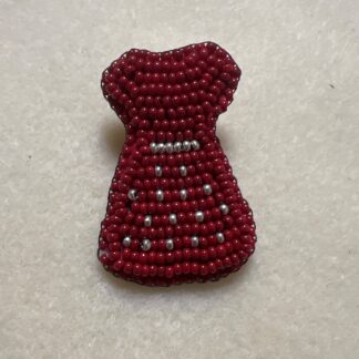 Beaded Red Dress