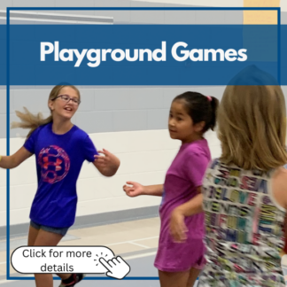 Playground Games With Sydnee (ages 8 - 10 years) Wednesdays, Jan 7 - Mar 4, 2026; 7:00 pm - 8:00 pm; Ecole Regent Park
