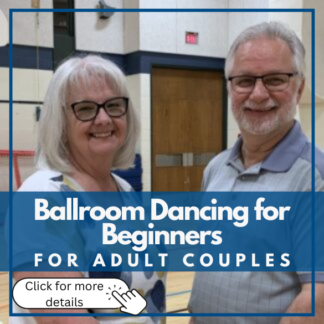 Ballroom Dancing for Beginners (Adult couples only); Thursdays, April 9 - May 14, 2026; College Miles Macdonell Collegiate
