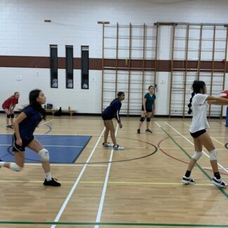 Volleyball for Girls (ages 13 - 15); Wednesdays, October 7 - December 9, 2026; Ecole Regent Park